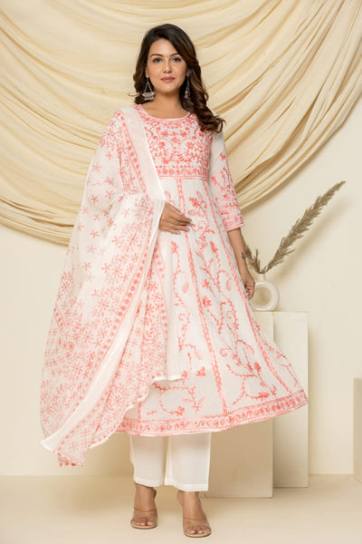Kamal aari Anarkali Set