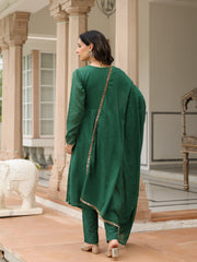 Panna Hara mulmul suit set