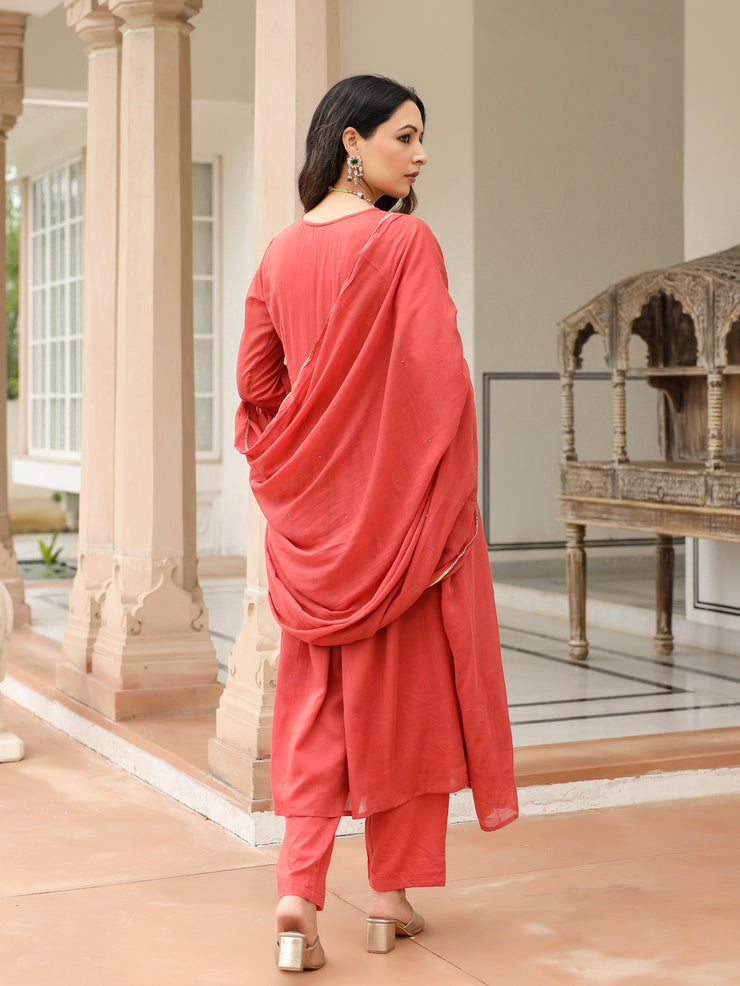 Laalima anarkali suit set