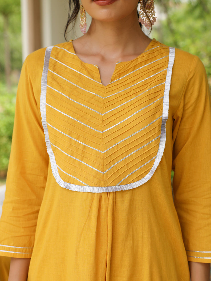 Kesari cotton kurta set