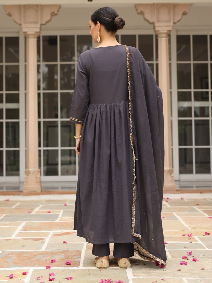 Kaara anarkali suit set