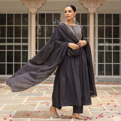 Kaara anarkali suit set