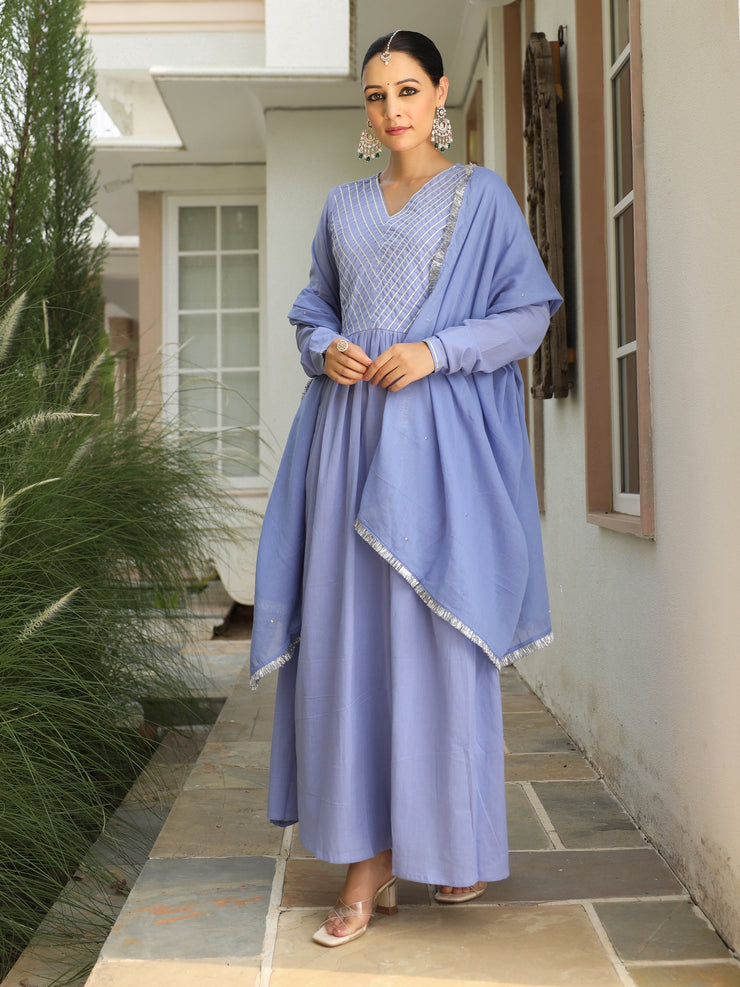 Jaamuni anarkali kurta set