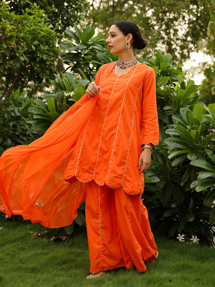 Narangi cotton suit set