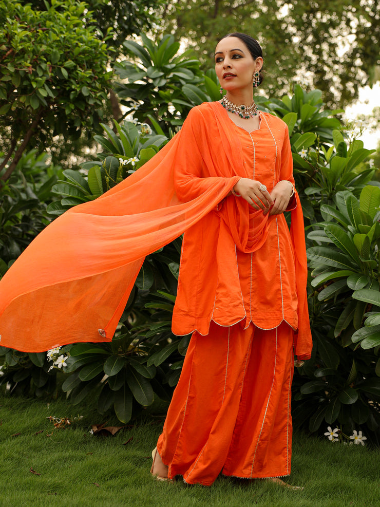 Narangi cotton suit set