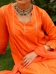 Narangi cotton suit set